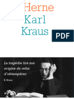 Cahier Karl Kraus