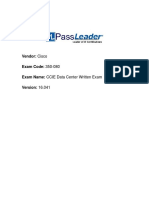 350-080 CCIE Data Center Written Exam