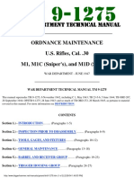 Tm-9-1275 - US 30 Cal. Rifles PDF