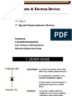 Electric Circuits and Electron Devices (Unit-V)