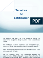 Clase Nº13. Lotificación 