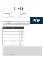 CNC Insert Designations