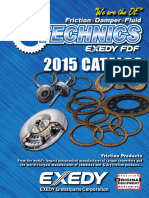 EXEDY Friction Technics Catalog Fall 2014 Web