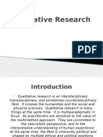 Qualitative Research