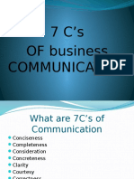 7cs of Communication