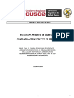 Convocatoria Que Realiza El Gobierno Regional de Cusco. Ue400 Cas-04