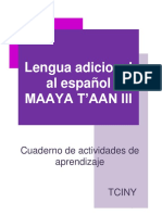 Cuaderno de Actividades Maya III PDF