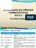 Aula Legislação Profissão Farmacêutica