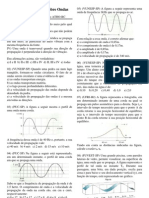 Lista de Exercícios Sobre Ondas