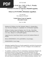 48 Fed. R. Evid. Serv. 1163, 11 Fla. L. Weekly Fed. C 1095 United States of America v. Elton Lee Funches, 135 F.3d 1405, 11th Cir. (1998)