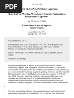 Kenneth Ellman v. R.E. Davis, Warden Westchester County Penitentiary, 42 F.3d 144, 2d Cir. (1994)