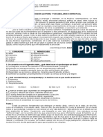 1 Medio - Guía Comprensión Lectora y Vocabulario Contextual