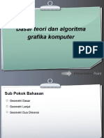 Dasar Teori Dan Algoritma Grafika Komputer