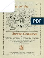 Secrets of The Street Conjuror by Wilfred Huggins & Frederic Culpitt