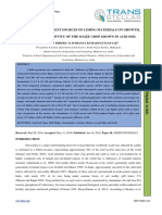 IJEEFUS - Influence of Different Sources of Liming Materials On Growth, Yield and Productivity