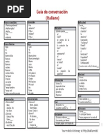 Conversación ITALIANO