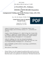 Glomac Plastics, Inc. v. National Labor Relations Board, and Amalgamated Clothing and Textile Workers Union, Afl-Cio, Intervenor, 592 F.2d 94, 2d Cir. (1979)