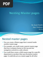 Nesting Master Pages