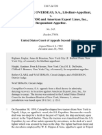 Caterpillar Overseas, S.A., Libellant-Appellant v. S.S. Expeditor and American Export Lines, Inc., 318 F.2d 720, 2d Cir. (1963)