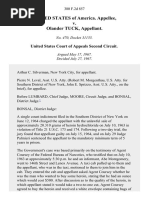 United States v. Olander Tuck, 380 F.2d 857, 2d Cir. (1967)