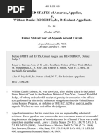 United States v. William Daniel Roberts, JR., 408 F.2d 360, 2d Cir. (1969)