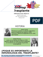 Inmunología Del Trasplante