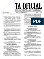 Gaceta Oficial Número 40.959 de La República de Venezuela, 04 de Agosto de 2016