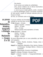 Anglo Resolve Mackenzie - 02 Matemática Biologia Geografia História