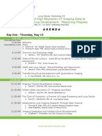 Lung Cancer Workshop 2010 Agenda