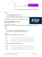 Teorema Fundamental de La Aritmética