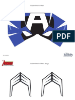 DM Avenger Captain America Mask Printable 0910 FDCOM