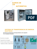 Tema 5 TABLEROS DE TRANSFERENCIA AUTOMATICA 19 Abril 2016