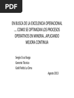 Excelencia Operacional