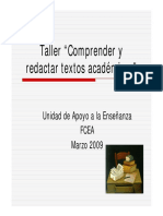 Comprender y Redactar Textos Academicos