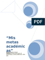 Mis Metas Académicas