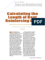 Calculating Length of Reinforcing Bars