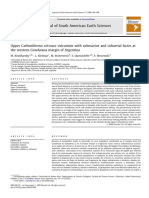 Upper Carboniferous Retroarc Volcanism With Submarine and Subaerial Facies at The Western Gondwana Margin of Argentina 2009 Journal of South American