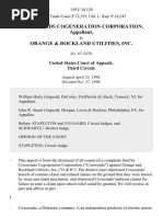 Crossroads Cogeneration Corporation v. Orange & Rockland Utilities, Inc, 159 F.3d 129, 3rd Cir. (1998)