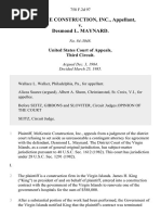 McKenzie Construction, Inc. v. Desmond L. Maynard, 758 F.2d 97, 3rd Cir. (1985)