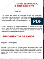 1 - Fundamentos de Segurança, Saúde e Meio Ambiente