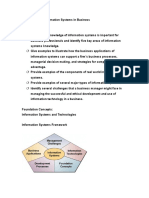 Chapter 1 Foundations of Information Systems in Business