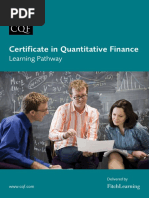 CQF Learning Pathway June 2016