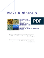 Rocks Minerals Notes Kean University