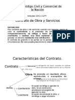 Contrato de Obra y Servicios en El Nuevo Código Civil y Comercial de La Nación (Argentina)