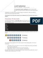 Easy Permutations and Combinations