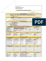 DATEM Pre Qualification Form