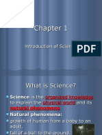 Chapter 1 - Introduction of Science