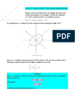 Similarity Transofmation