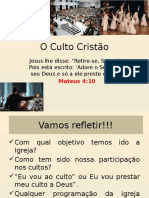 O Culto Cristão