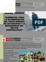 Calculo de Costo de Operacion y Posesion de Equipos de Mov de Tierras PDF